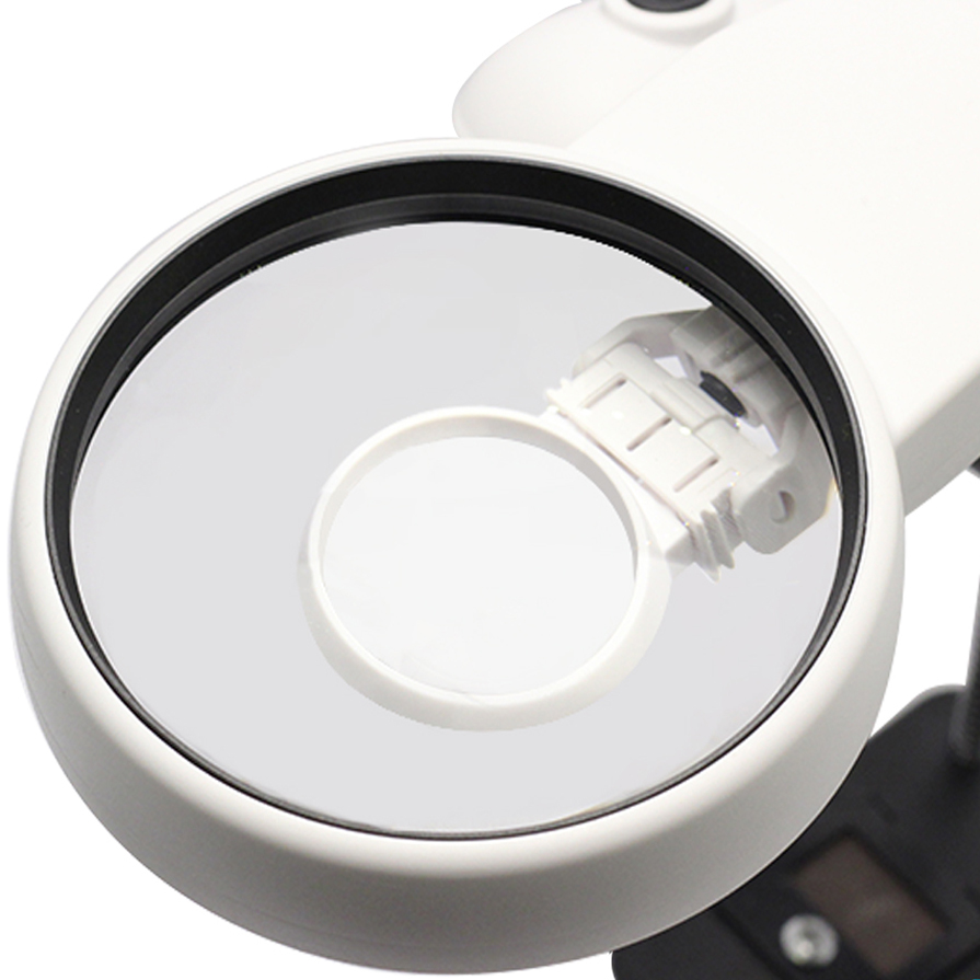 Kính Lúp Đa Năng Tay Kẹp Có Đèn 16129DC 90mm