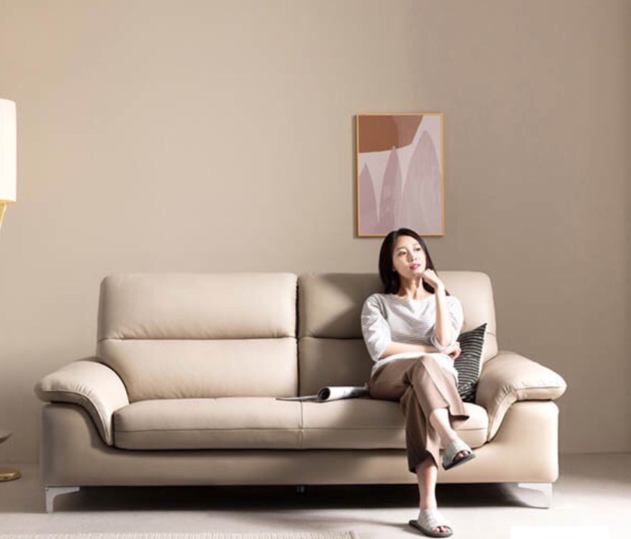 Sofa da băng phòng khách mẫu mới BMSF23 Juno Sofa KT 2m nhiều màu lựa chọn