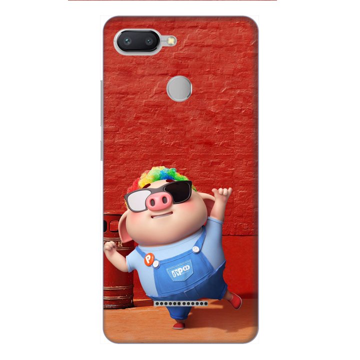 Ốp lưng điện thoại Xiaomi Redmi 6 hình Heo Con Sành Điệu