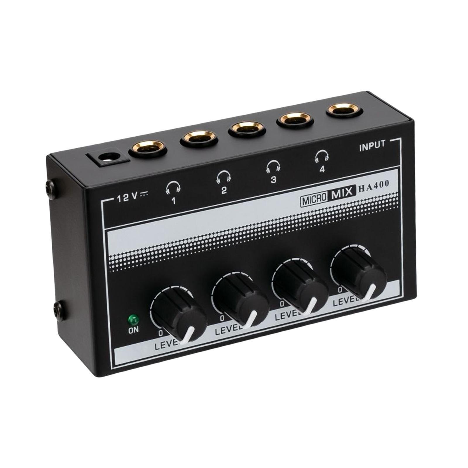 Headphone Amplifier Low Noise Sound Mixer Loudspeaker for Stage Performances