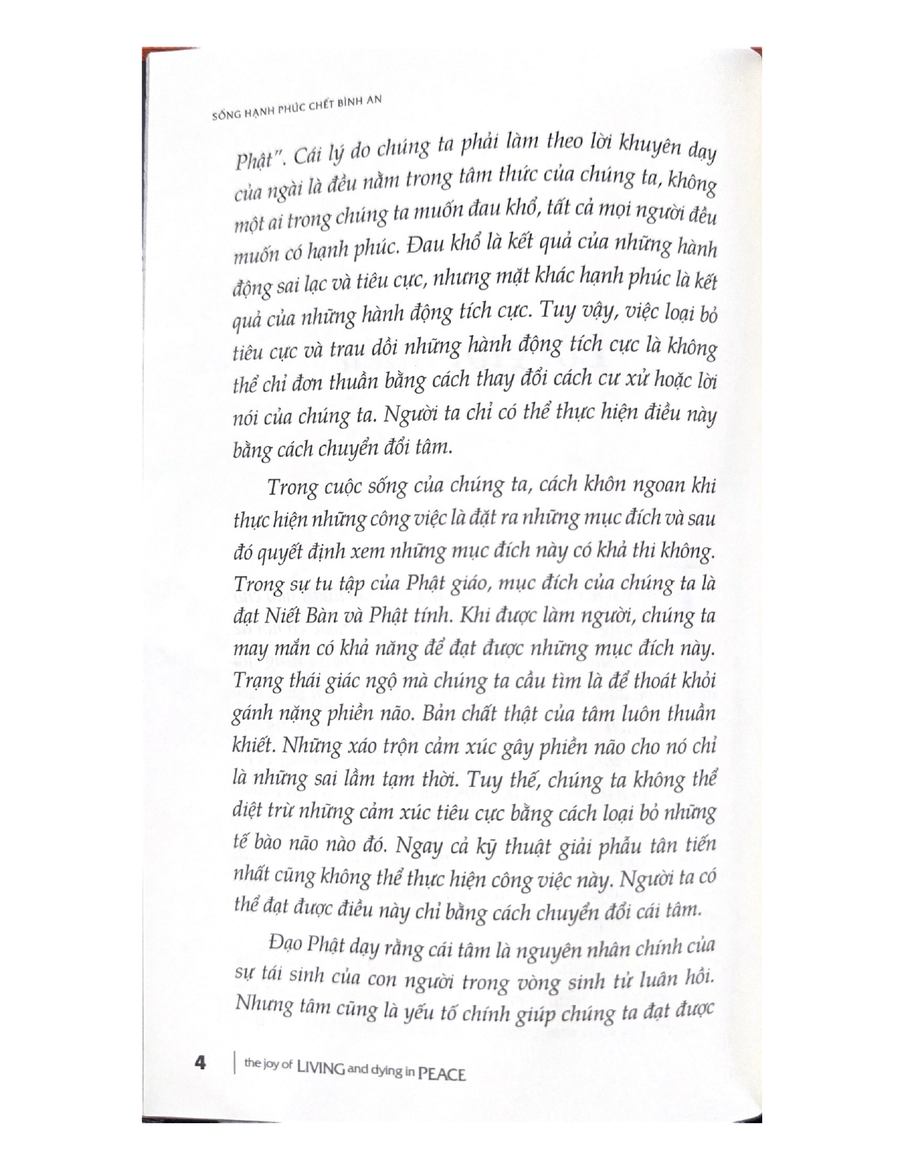 Sống Hạnh Phúc Chết Bình An - Vanlangbooks - Tái Bản