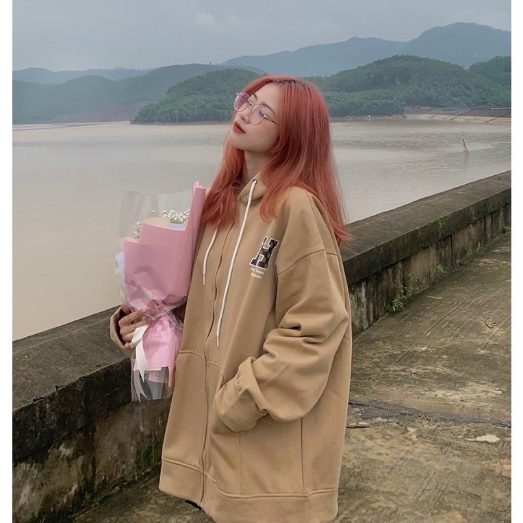 Hoodie Zip Rain From Rộng