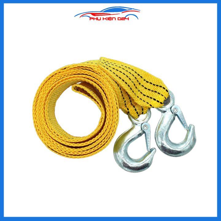 Cáp vải cứu hộ ô tô 4m 3 tấn siêu bền hỗ trợ trường hợp khẩn cấp