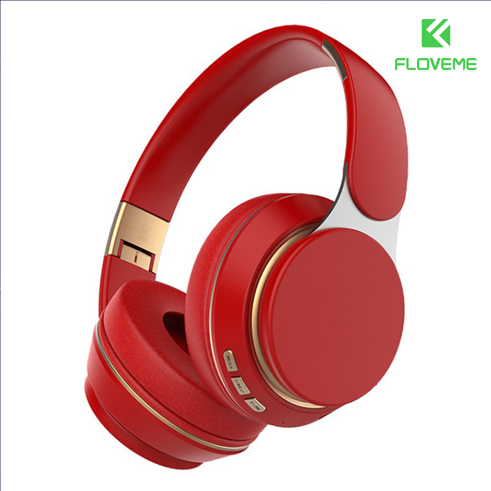 Tai nghe Floveme chụp tai Bluetooth FLOVEME B07 - Màu sắc trẻ trung nhiều lựa chọn- Công nghệ kết nối Bluetooth 5.0 - Micro chất lượng HD - Hàng chính hãng