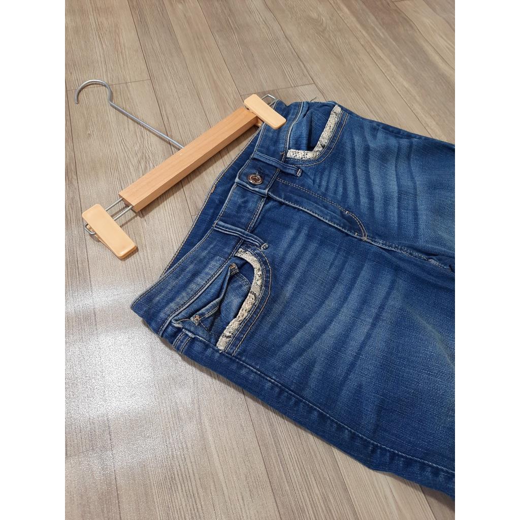 Quần Jeans Nữ Phối Túi Cách Điệu Thời Trang Chuẩn Xịn