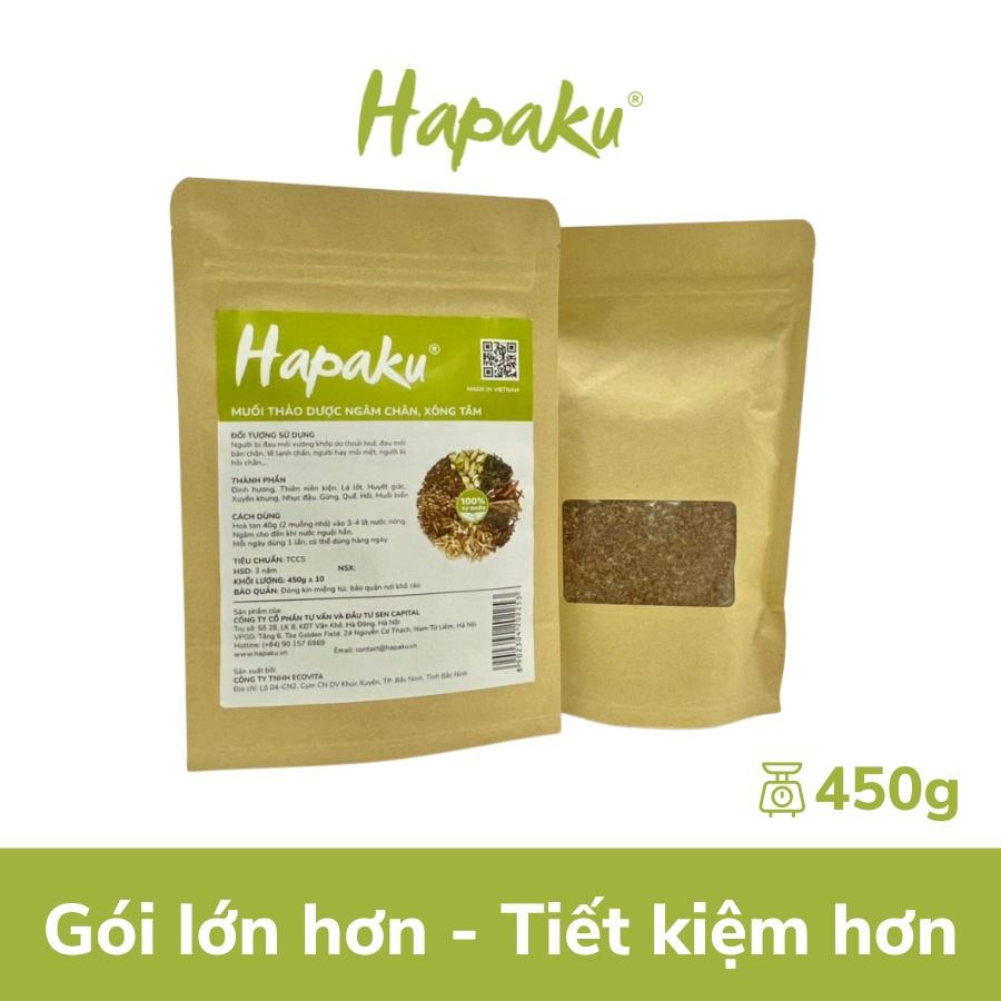 Muối Ngâm Chân Thảo Mộc Hapaku 260G - Gói 450G