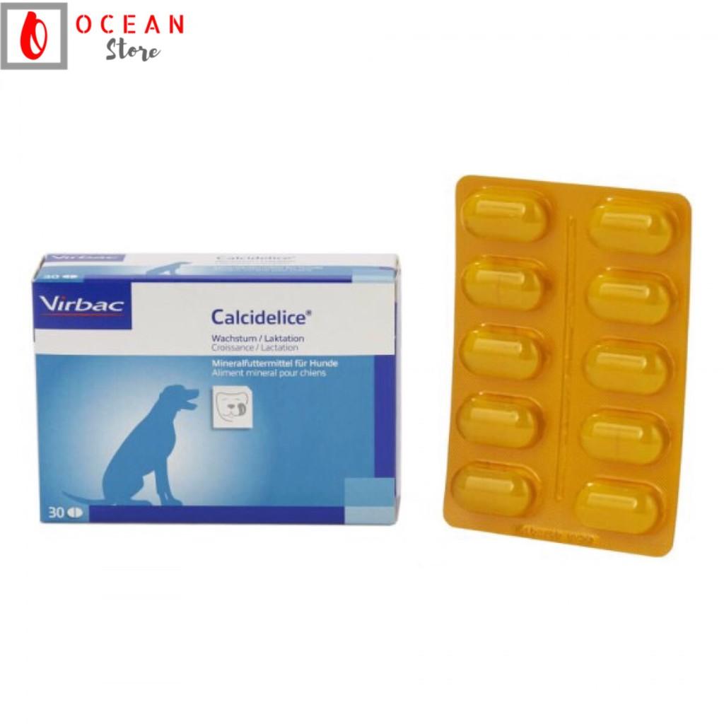 Canxi cho chó bổ sung canxi Virbac Calcidelice