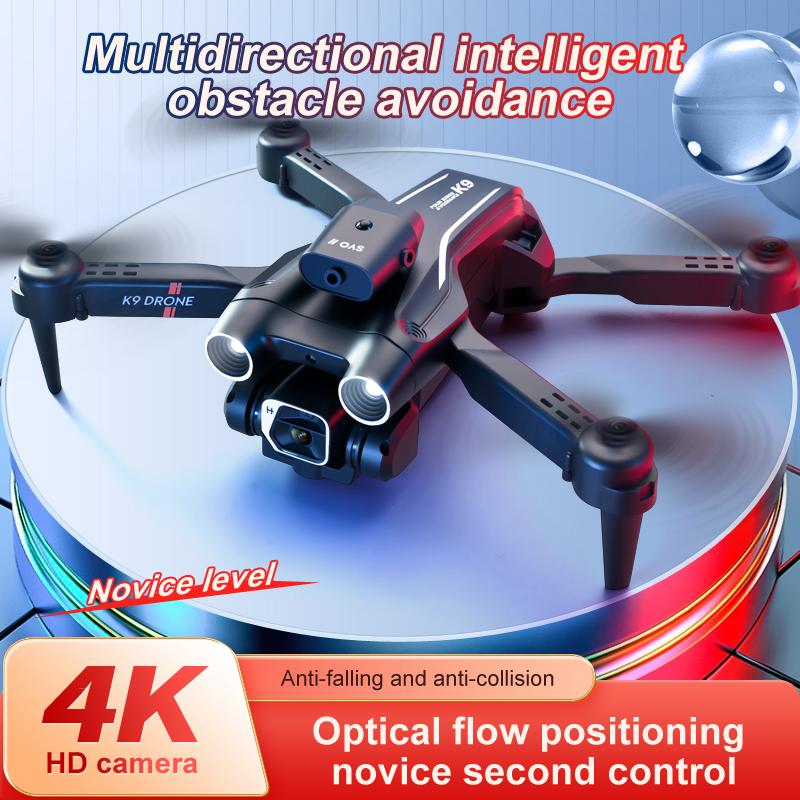 K9 Pro Mini DRONE 4K Trở ngại chuyên nghiệp Tránh tránh quad bằng máy ảnh DRON DRON FLOW RC DRONE ĐÁ