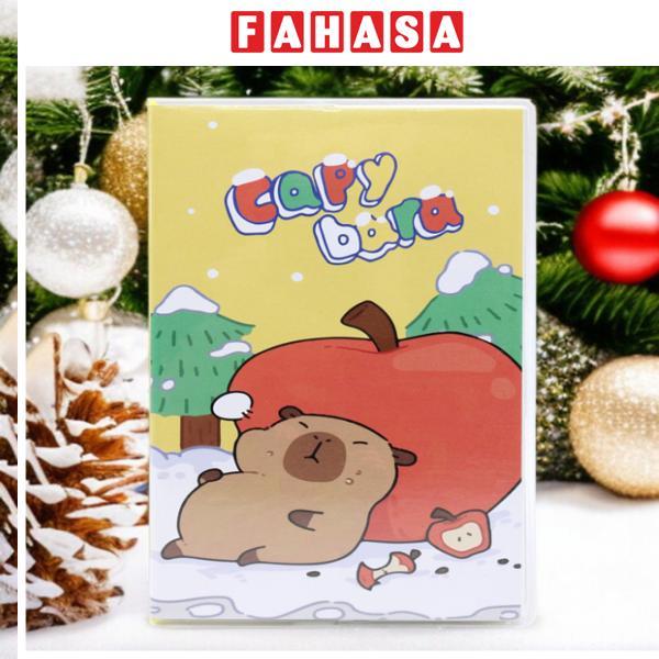Sổ Capybara Christmas A6 - Kẻ Ngang - 120 Trang 100gsm - The Sun 02