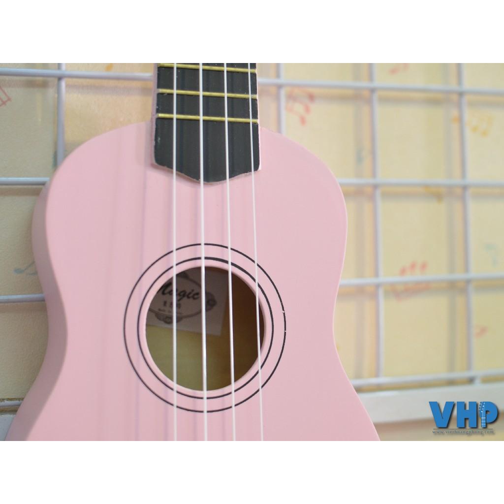 Đàn Ukulele Pink Soprano + Bộ phụ kiện