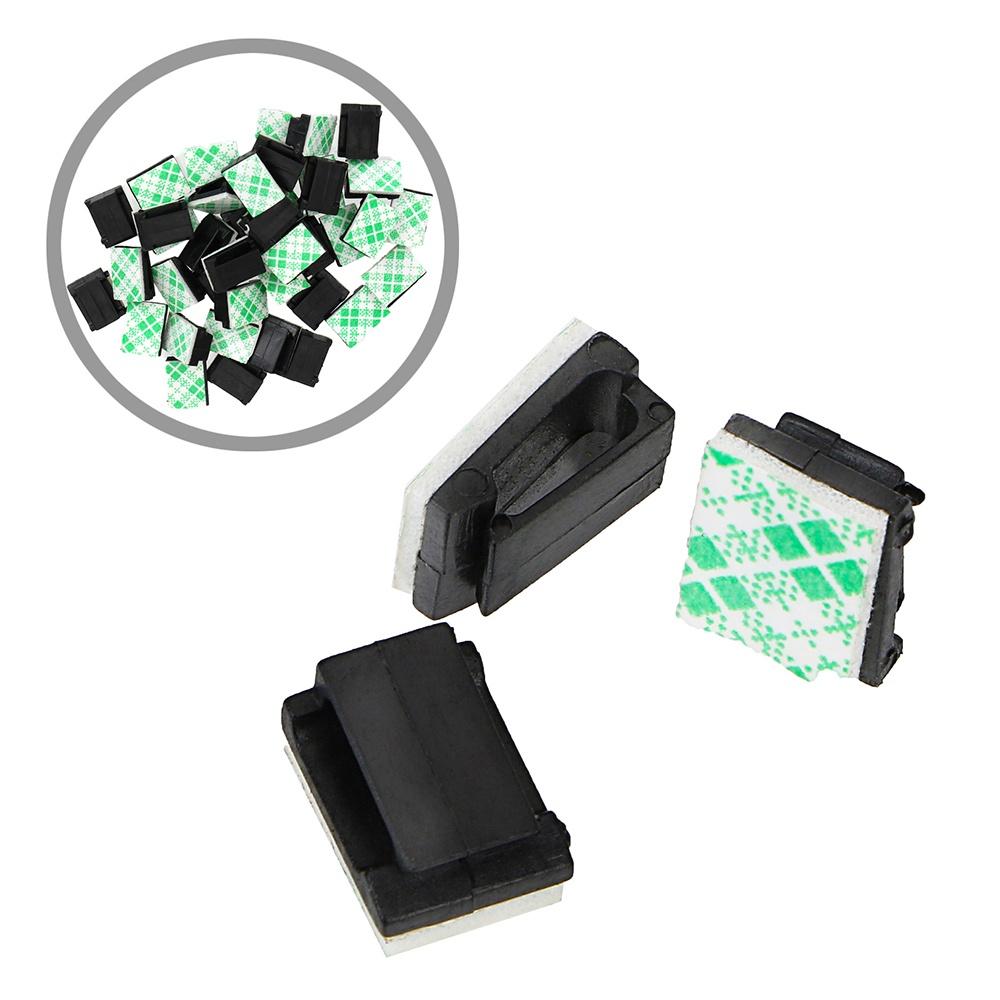 Set 40 kẹp cố định dây cáp cho xe hơi