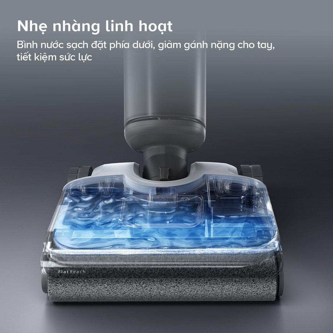 Máy Hút Bụi Lau Nhà Roborock F25 ACE, Giặt Nóng 90 Độ Lực 20.000 Pa Gập 180 Độ - Hàng Chính Hãng