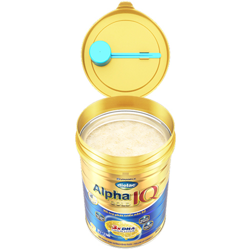 Sữa Bột Vinamilk Dielac Alpha Gold IQ Step 3 - Hộp Thiếc 900g