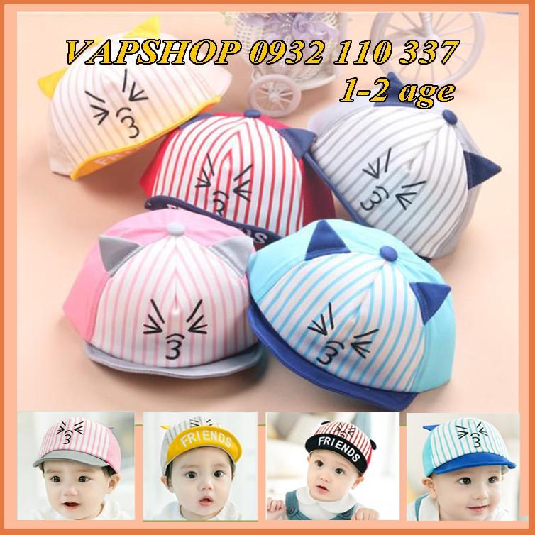 MŨ LƯỠI TRAI CHO BÉ 1-3 TUỔI