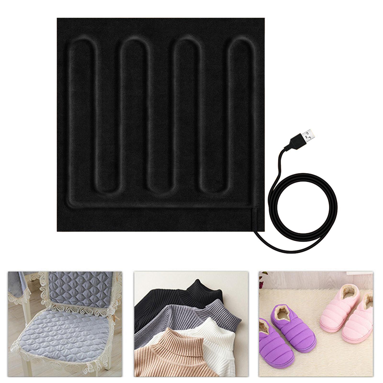 Heated Mat Electric Warm Mat USB Heating Pad Electric Heater for Sofa