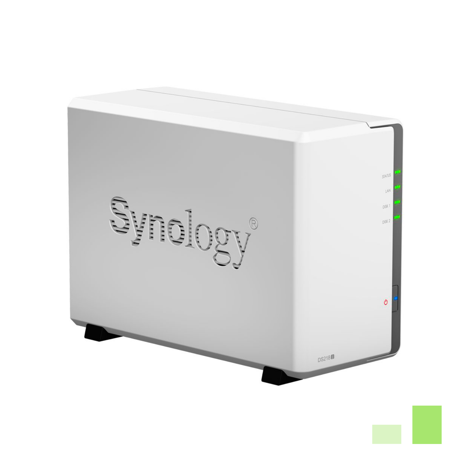 Thiết bị lưu trữ qua mạng NAS Synology DS220j - Hàng chính hãng 100%