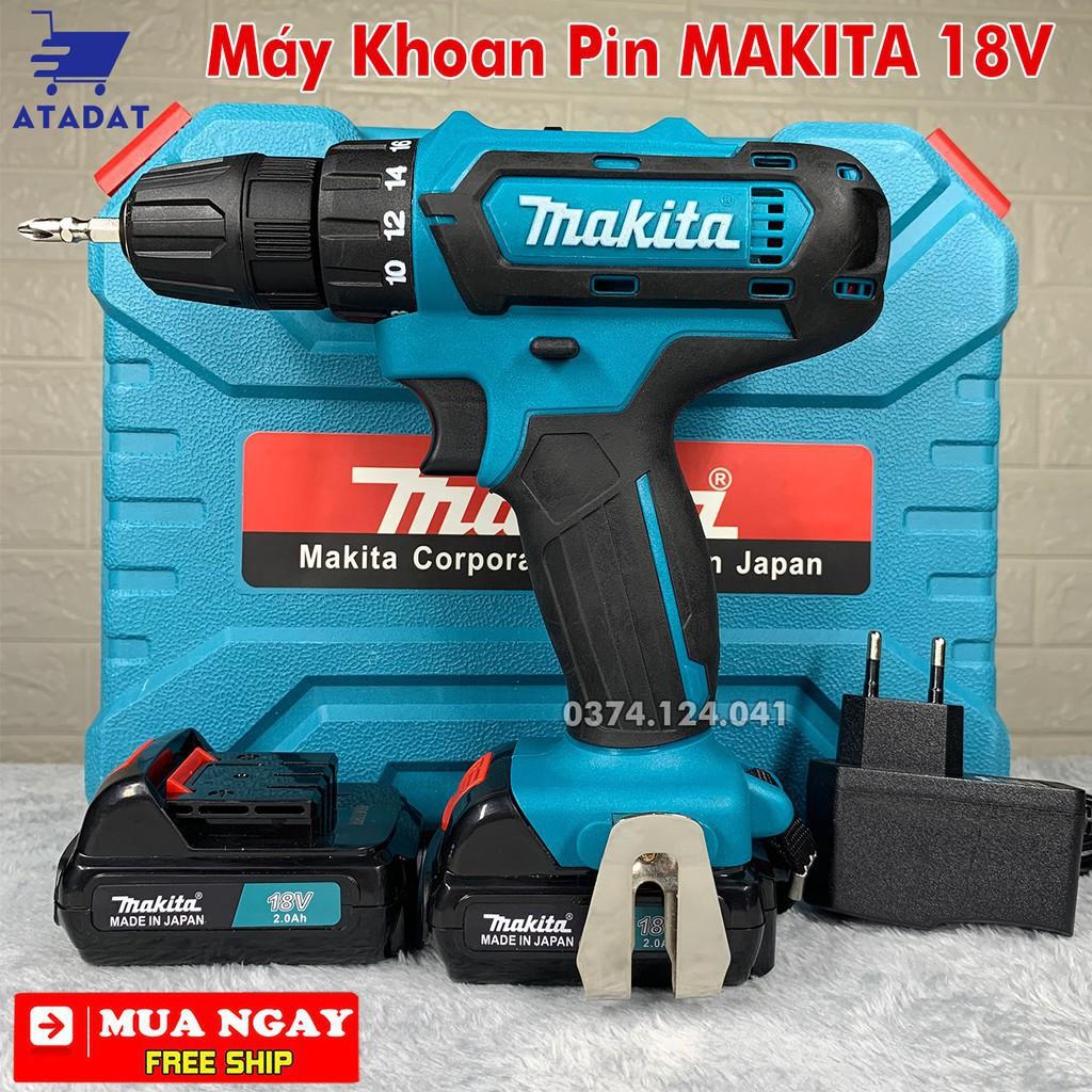 Máy Khoan Dùng Pin MAKITA 18V - Máy Bắt vít MAKITA 18V, Máy Khoan gỗ, Máy Vặn Vít 18V