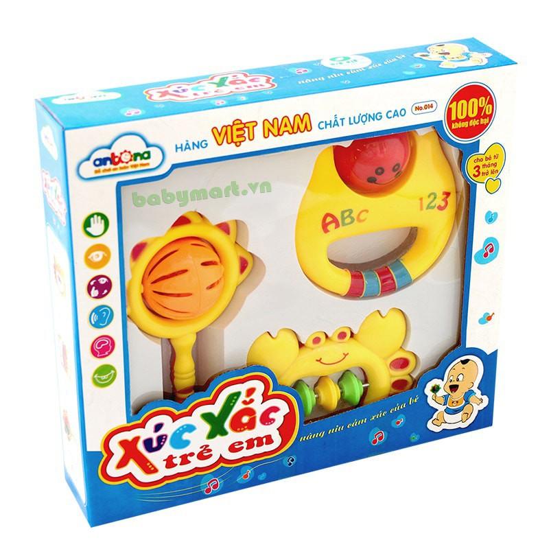 Hộp Xúc Xắc 3 Chi Tiết (Hàng Việt Nam) FC KIDS - Món quà cho bé, hạnh phúc ba mẹ! FC KIDS