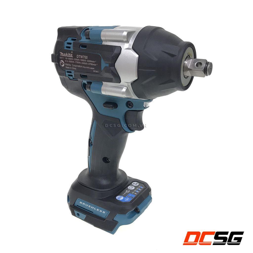 Máy siết bu lông 12.7mm dùng pin 18V Makita DTW700Z | DCSG