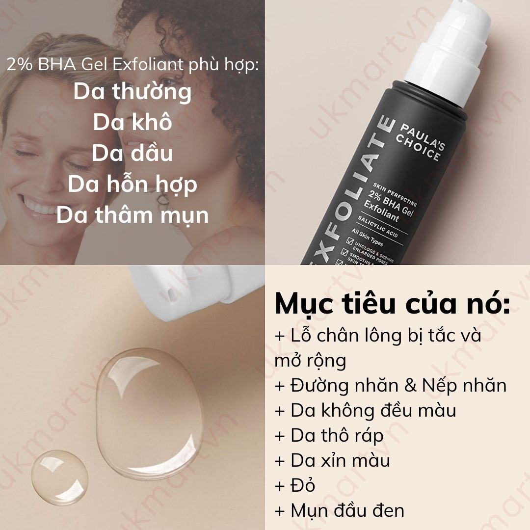 Dung Dịch Tẩy Tế Bào Chết Paula's Choice 2% BHA 30ml