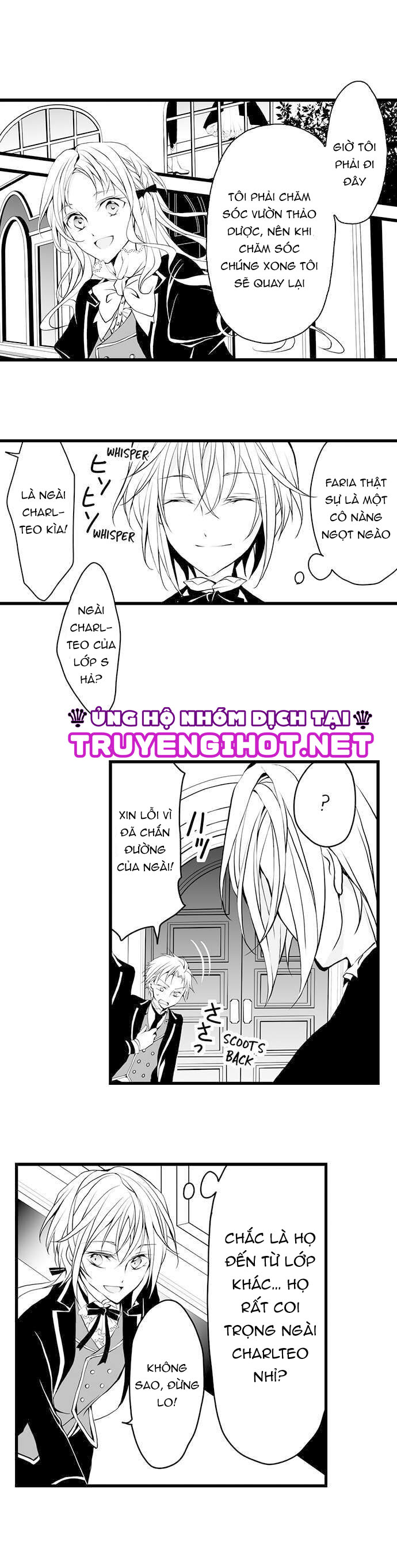 [15+] chuyển sinh thành hoàng tử phản diện, nhưng thực ra nam phản diện đó lại là con gái chapter 2.1 4