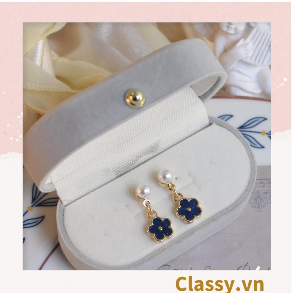 Khuyên tai Bông tai Hoa tai Classy hình hoa các kiểu độc đáo dễ thương PK1603