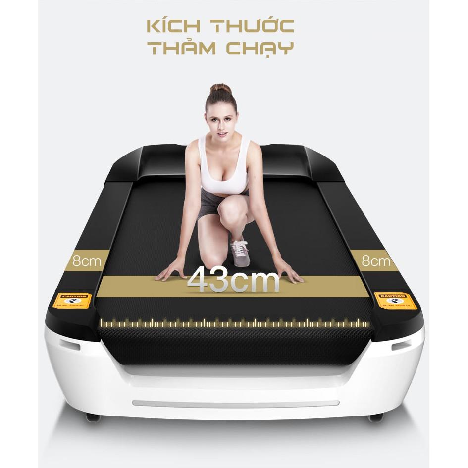 Máy chạy bộ KINGSPORT Luxury KS-2039 tốc độ tối đa 16.8km/h, chức nâng dốc tự động, khung sườn chắc chắn chịu tải trọng lớn