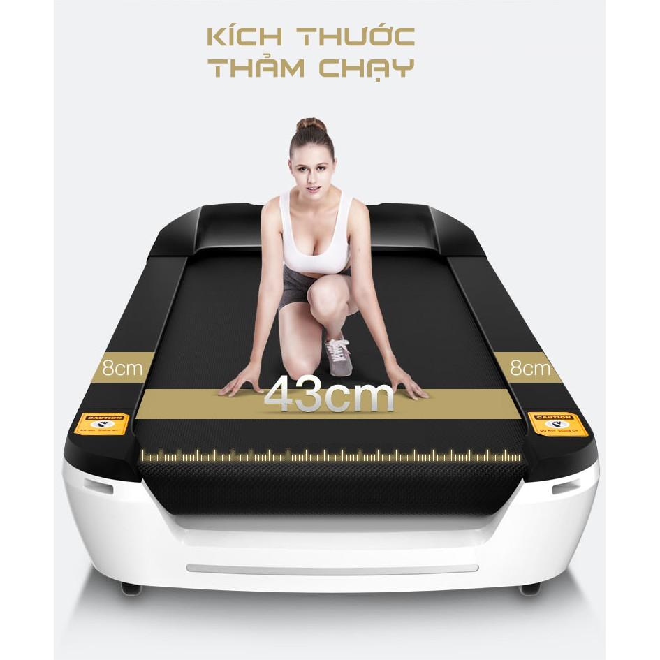 Máy chạy bộ tại nhà Kingsport Luxury KS-2039 có chức nâng dốc tự động, kèm theo đai massage và thanh gập bụng