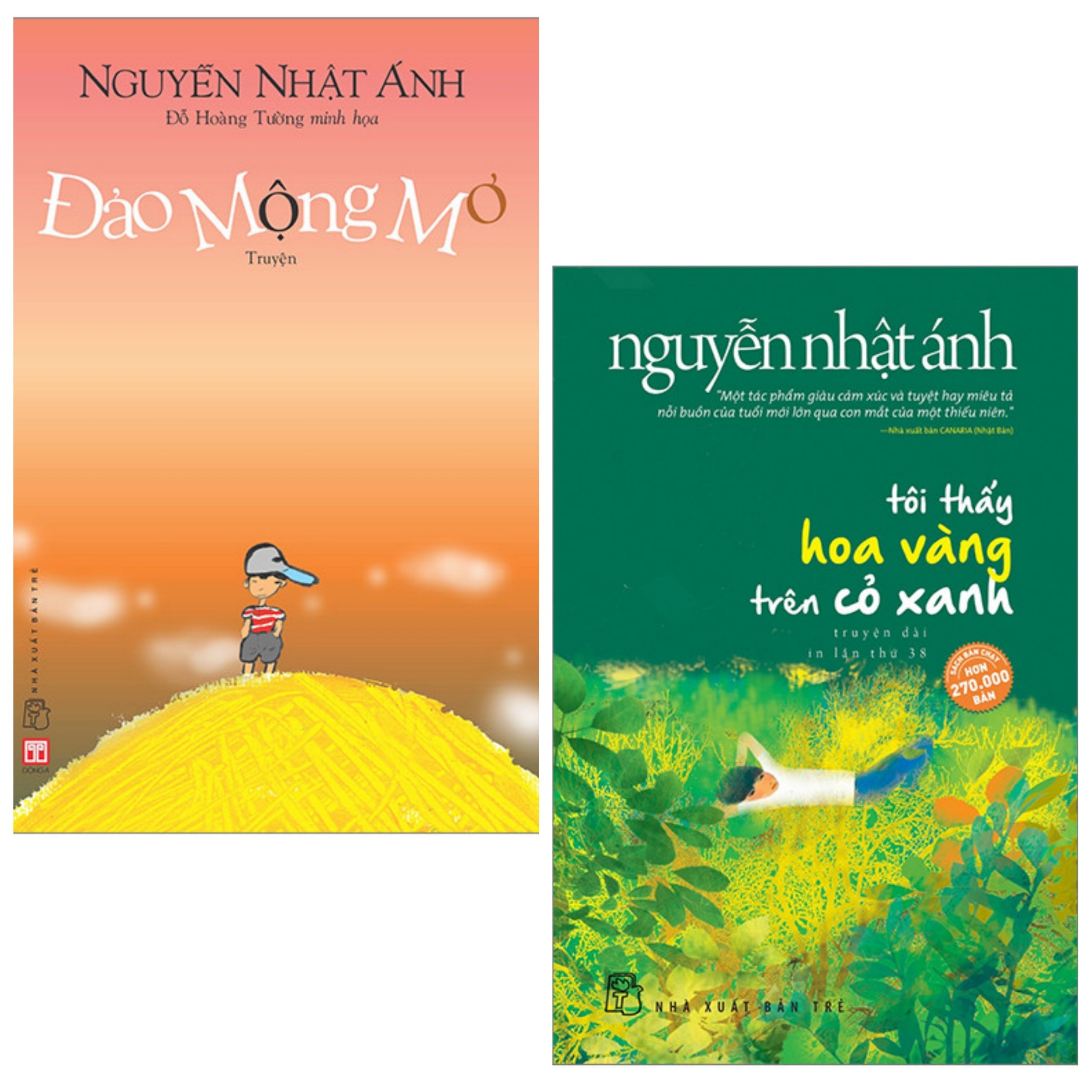 Combo Đảo Mộng Mơ + Tôi Thấy Hoa Vàng Trên Cỏ Xanh