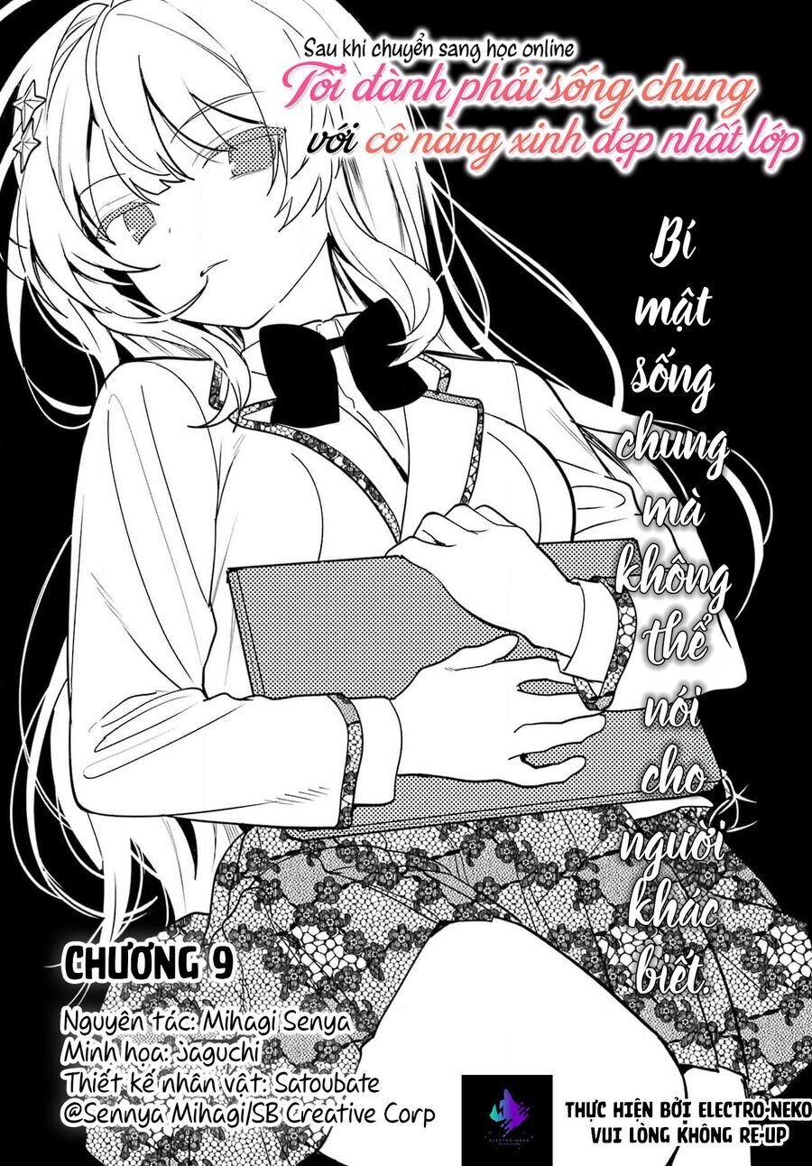 sau khi chuyển sang học online, tôi đành phải chuyển sang sống chung với cô nàng xinh đẹp nhất lớp chapter 9 8