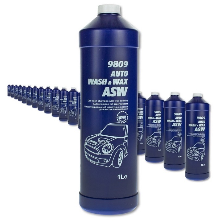 Dung Dịch Rửa Xe Đậm Đặc MANNOL Auto Wasch &amp; Wax 9809 1000ml