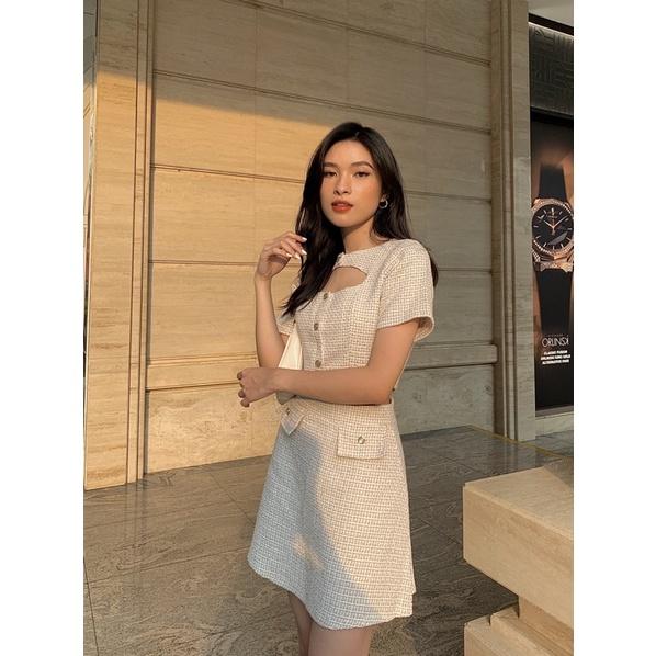 Áo croptop nữ kiểu vải