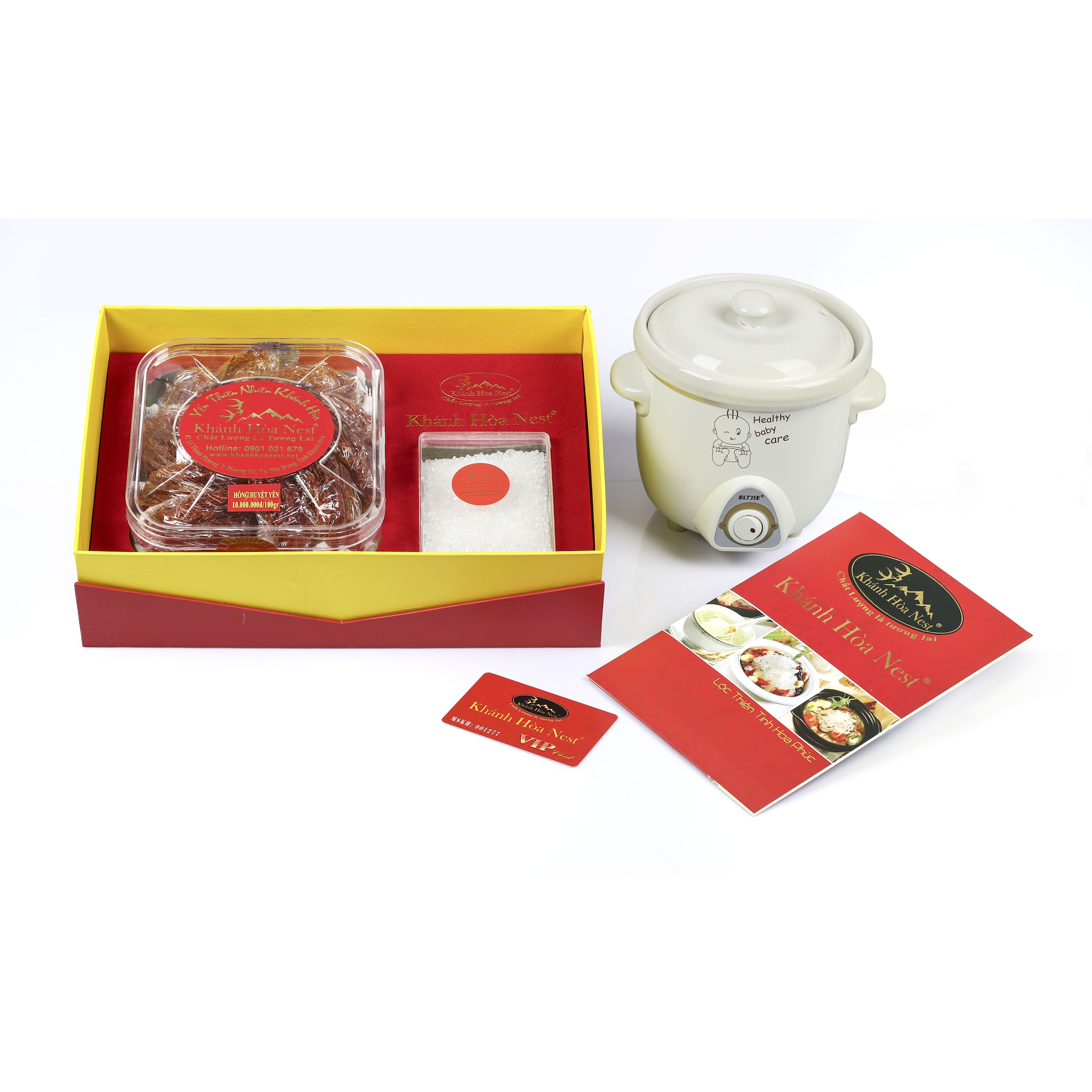 Yến Hồng Huyết Khánh Hòa Nest 100g