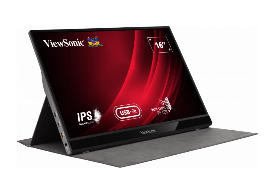 Màn Hình Di Động Viewsonic VG1655 16&quot; IPS FHD USB C- Hàng chính hãng