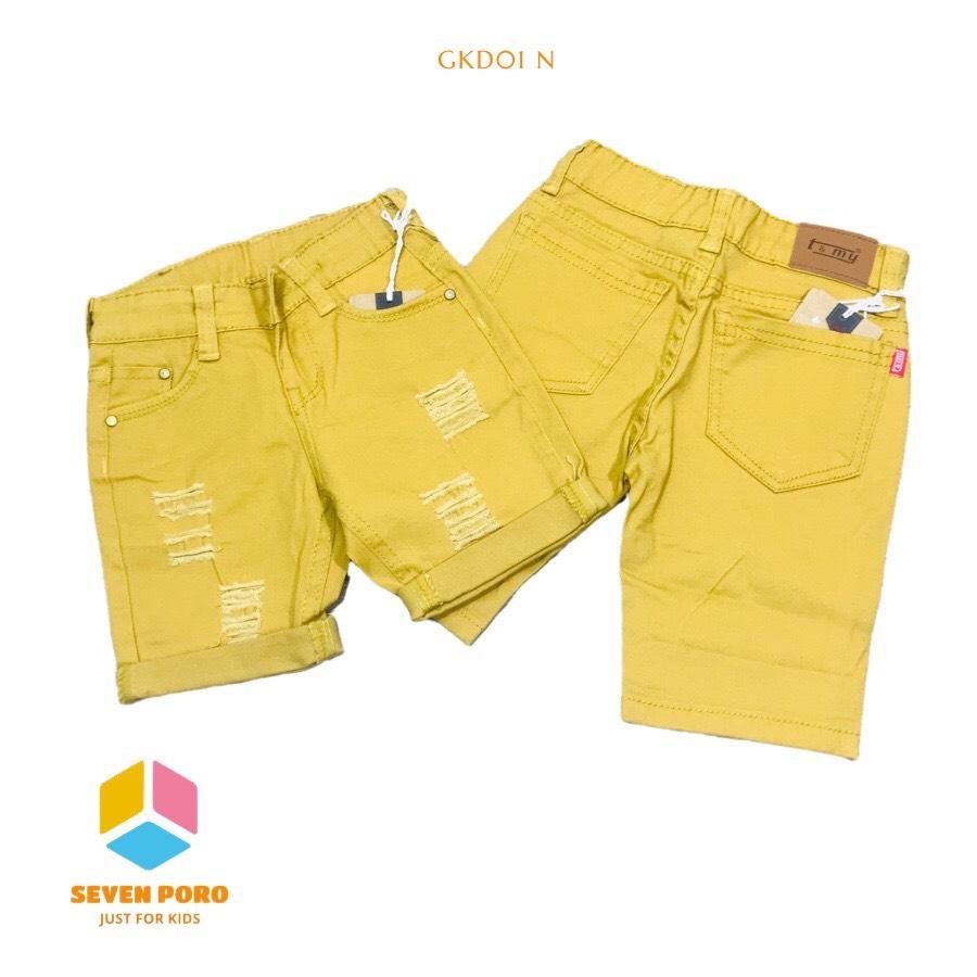 Quần Đùi Jean Bé Trai Cá Tính G&amp;K Kids Sevenporo GKD01