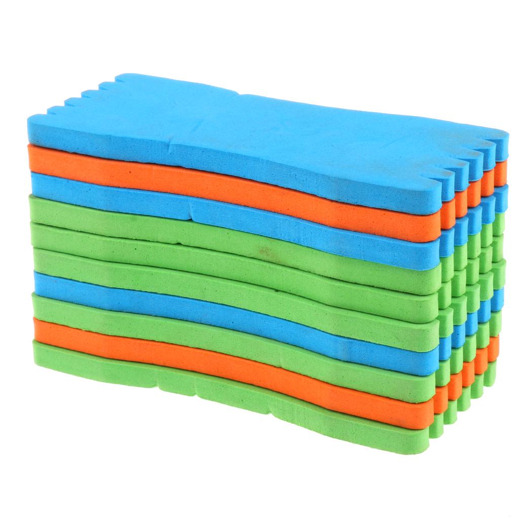 2xFoam Fishing Line Board Fishing Winding Board Wrapped Wire Spool Board 5x12