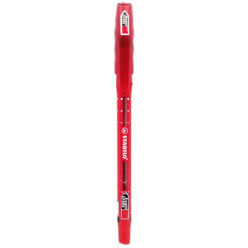 Bút Bi Exam Grade 0.7 mm - Stabilo BP588F-RD - Mực Đỏ