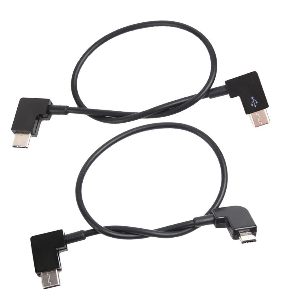 USB C Extension Cable,  Cable Data Transfer Line to Micro USB Cable
