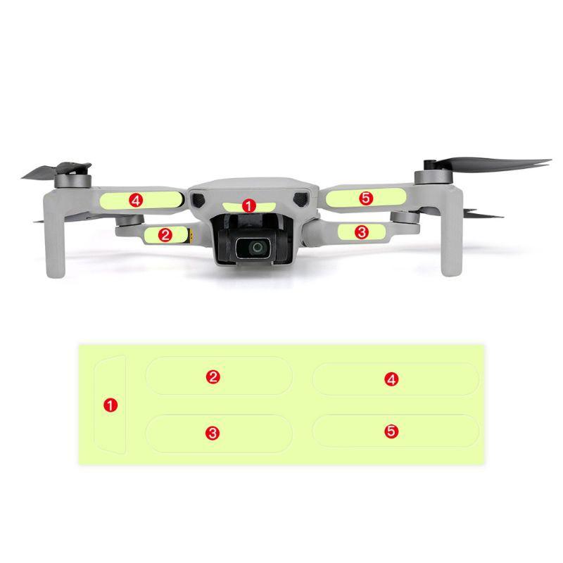 1 Bộ Sticker Dạ Quang Dán Trang Trí Cho Dji Mavic Mini