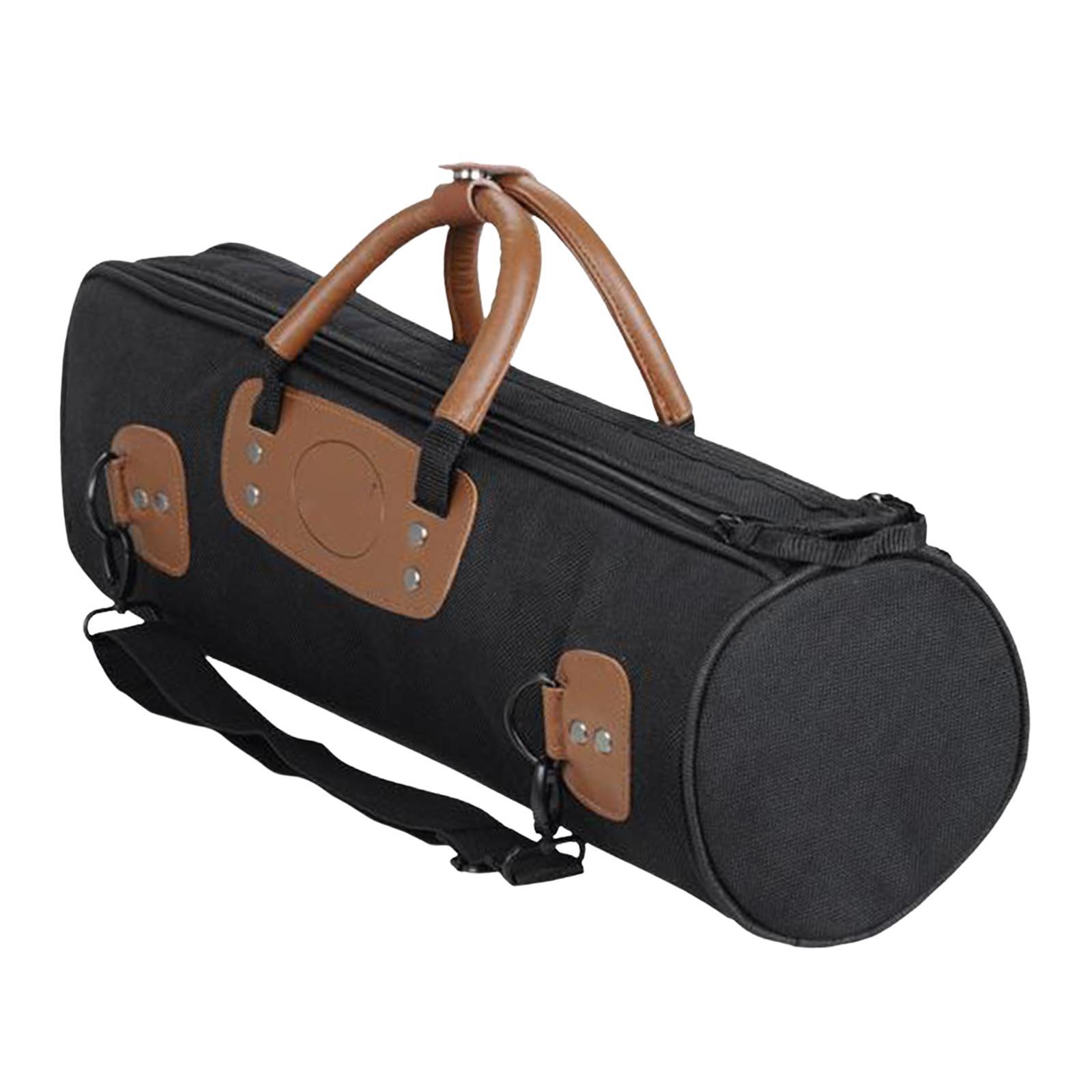 Professional Trumpet Carry Gig Bag Adjustable Shoudler Strap Padded Travel