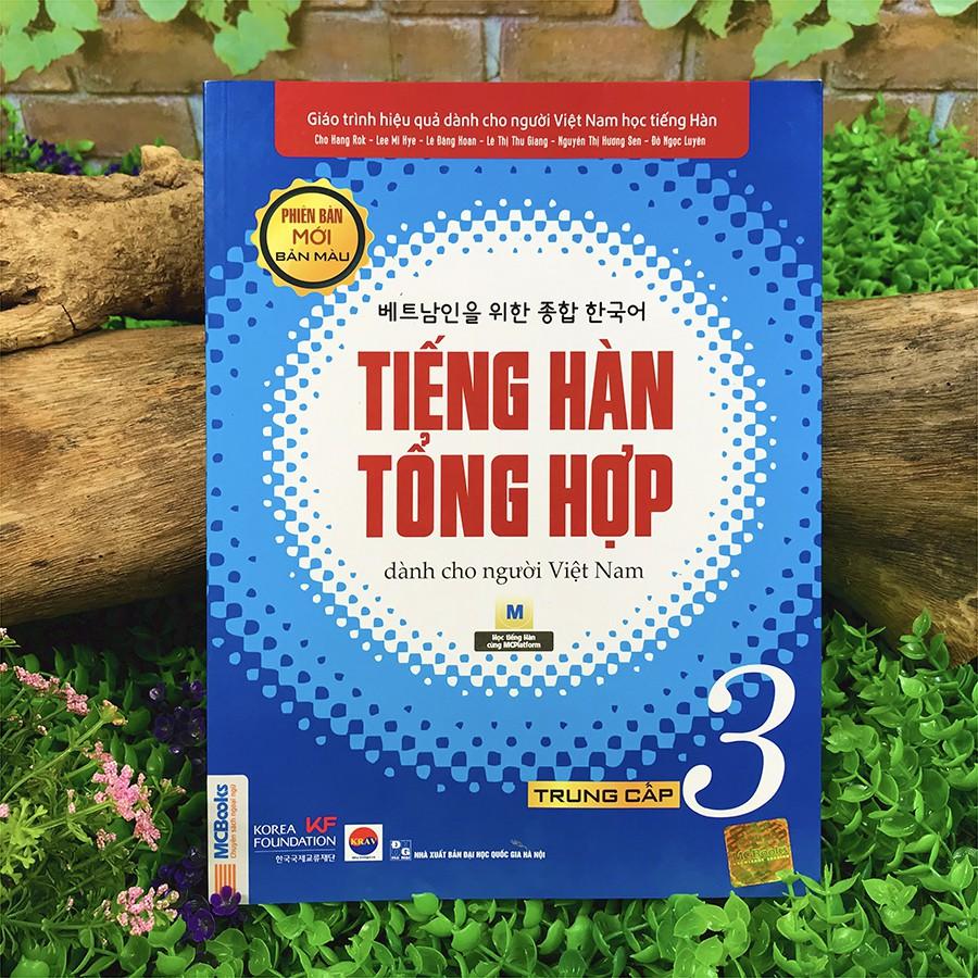 Sách - Tiếng Hàn Tổng Hợp Dành Cho Người Việt Nam - Trung Cấp (Lẻ tùy chọn)