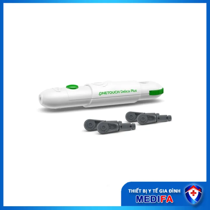 Hộp 25 Kim Lấy Máu OneTouch Delica Plus Dùng Cho Bút Thử Đường Huyết Máy OneTouch Ultra Plus Flex & Select Plus
