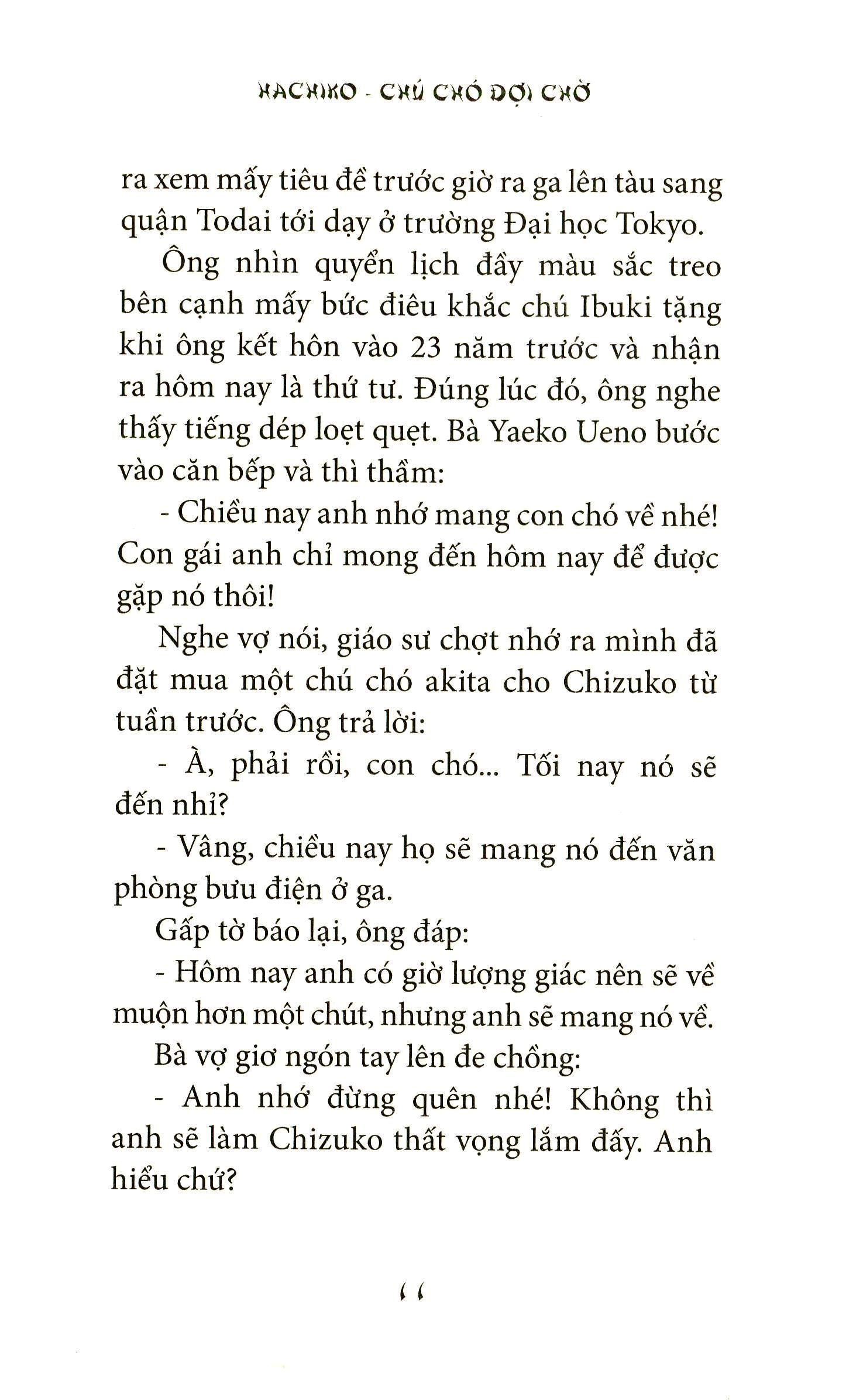 Hachiko - Chú Chó Đợi Chờ