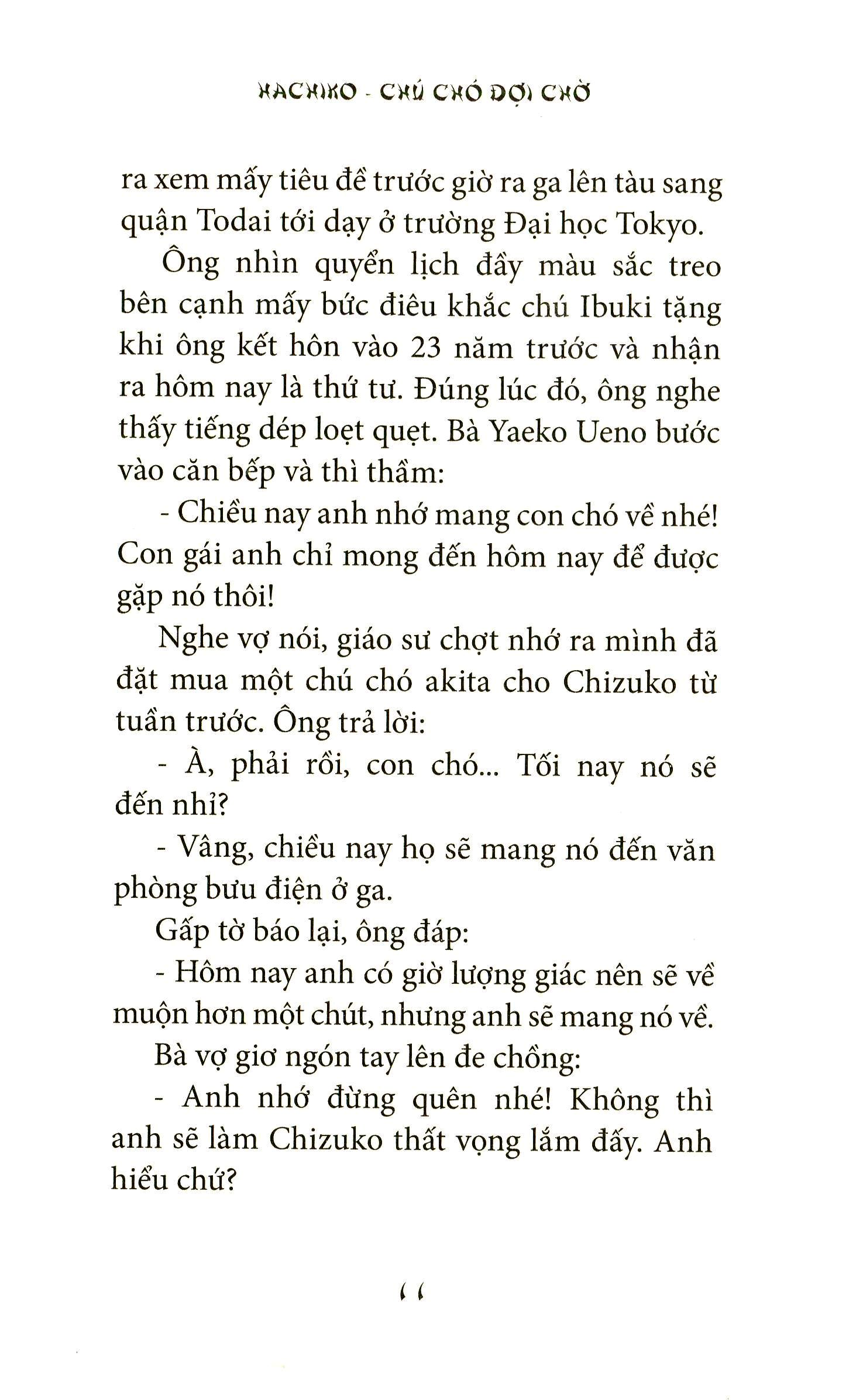 Hachiko - Chú Chó Đợi Chờ (Bìa Mềm)