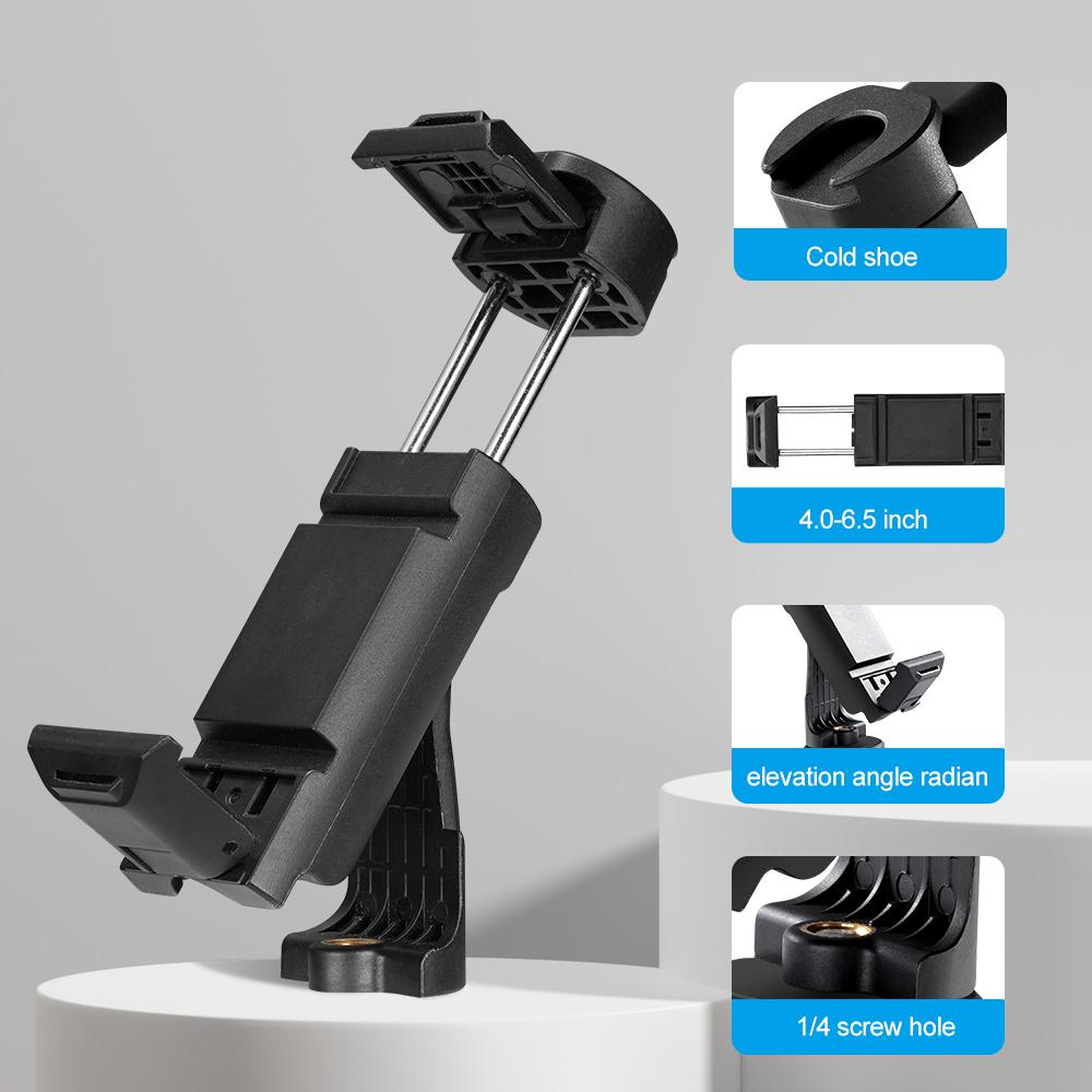 TELESIN Chân Máy Mini Magic Arm Điện Thoại Điều Khiển Từ Xa Bluetooth Nhả Cửa Trập Kẹp Ốc Vít 1/4 Cho Phụ Kiện Máy Ảnh GoPro Insta360