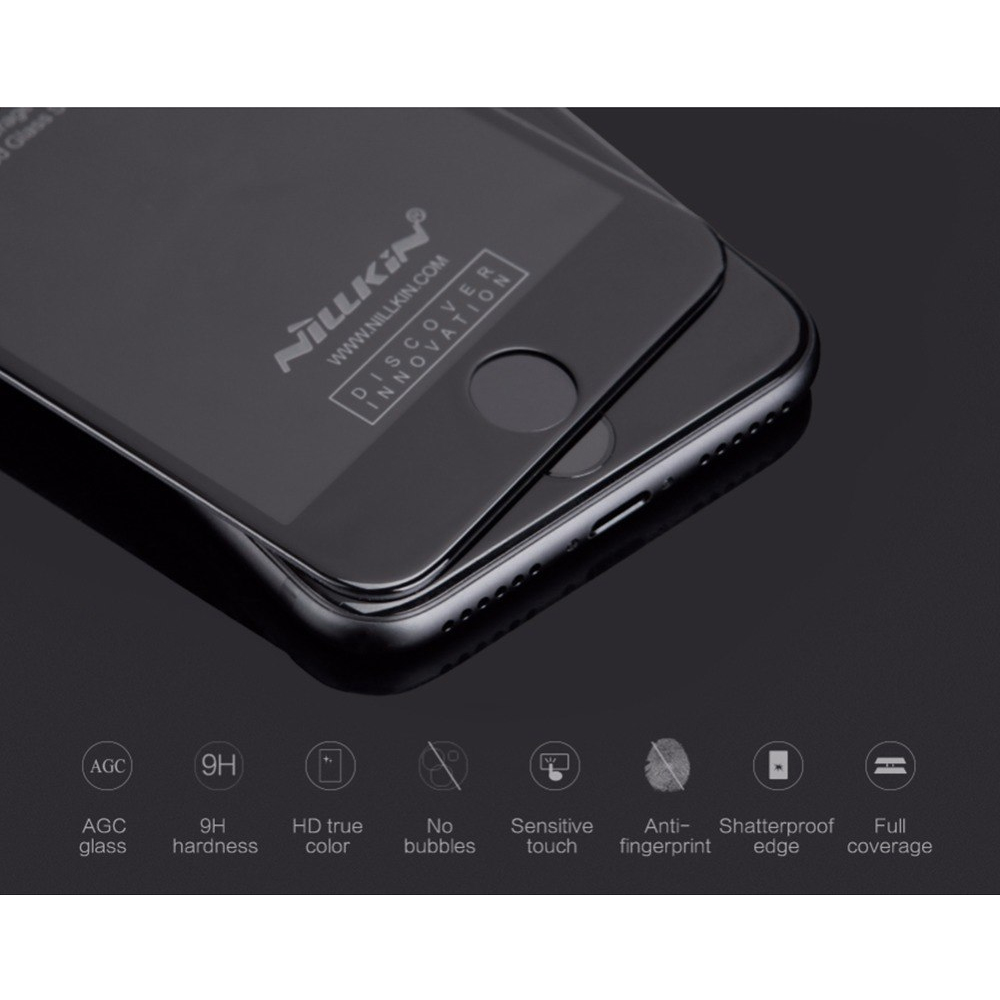 Kính Cường Lực full 3D iPhone 7 / 8 Nillkin CP+Max - Hàng Chính Hãng