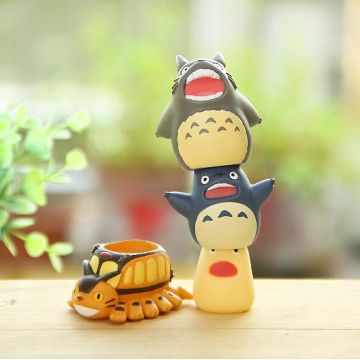 Mô hình rối tay Totoro và các bạn