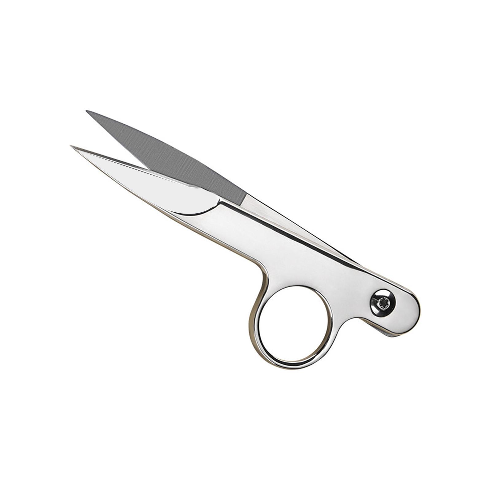 Sewing Scissors, Mini Thread Scissors Trimming Nippers 5” Embroidery Multifunctional Embroidery Shear for Quilting Crafts Fabric DIY