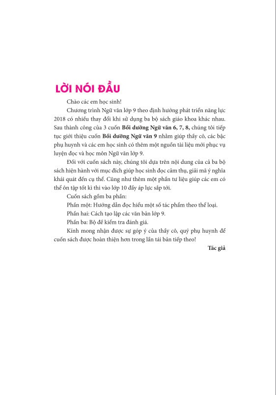 Sách - Bồi Dưỡng Ngữ Văn 9 - Biên soạn theo chương trình GDPT mới - ndbooks