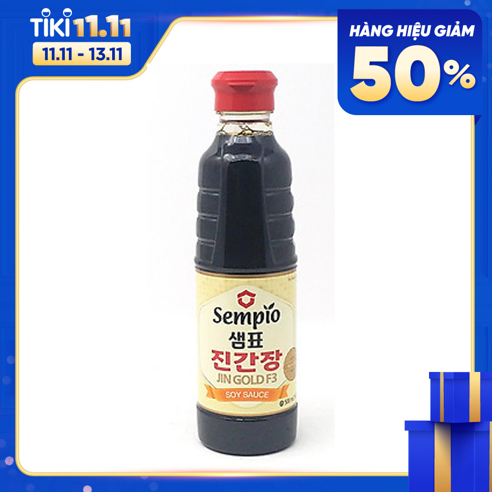 Nước Tương Đậm Đặc Geum F3 Sempio Hàn Quốc Chai 500 ml